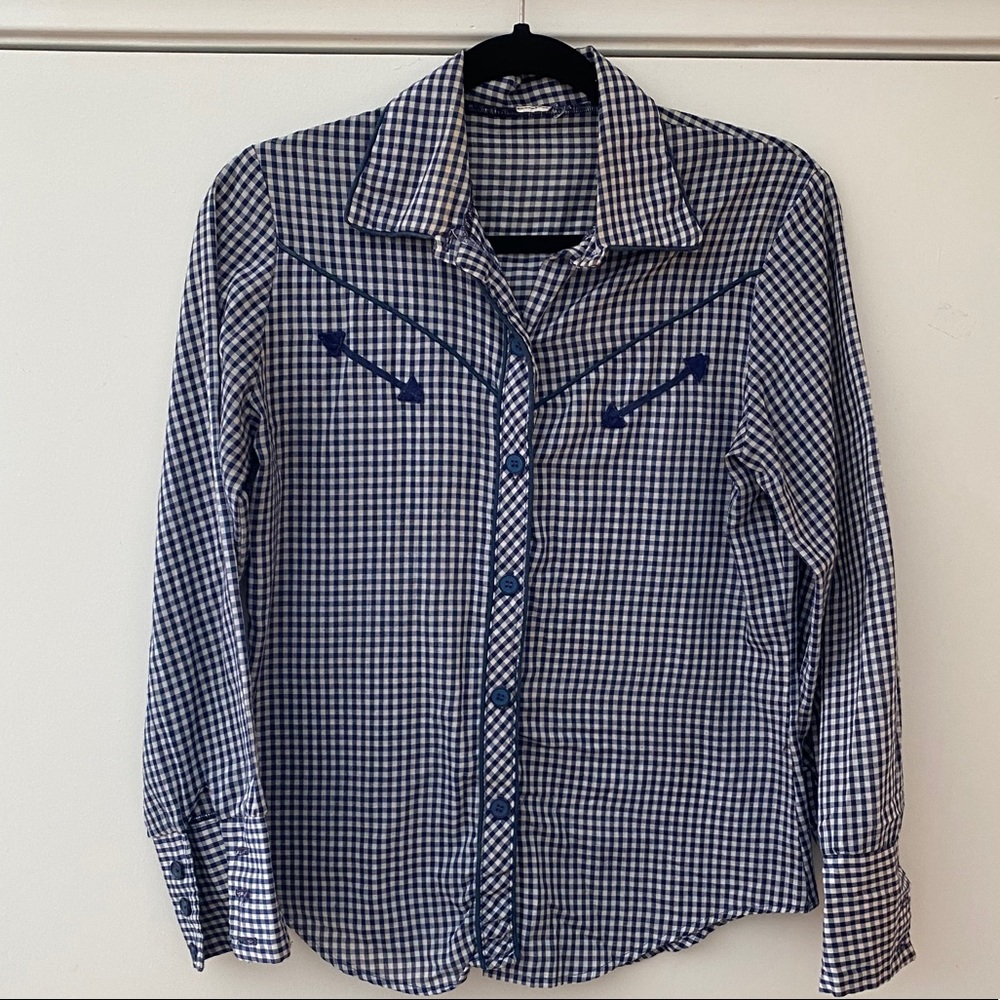 Vintage Western Button Up